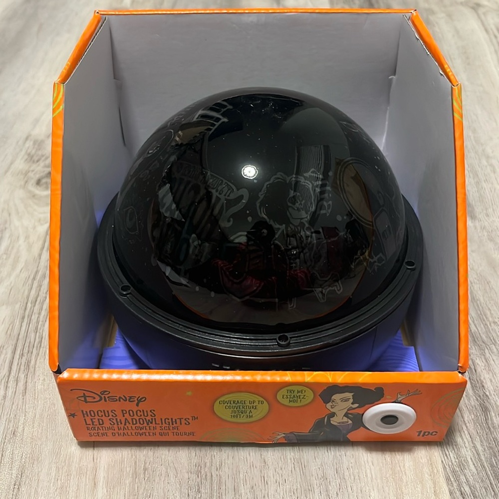 Gemmy Disney Hocus Pocus NIB LED Shadow Lights Halloween Projector 2022
